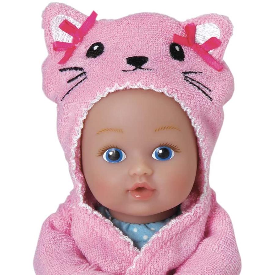 アドラ 赤ちゃん人形 ベビー人形 2181007 Adora Bath Time Baby Tots Collection， 8.5" Baby Doll and_1