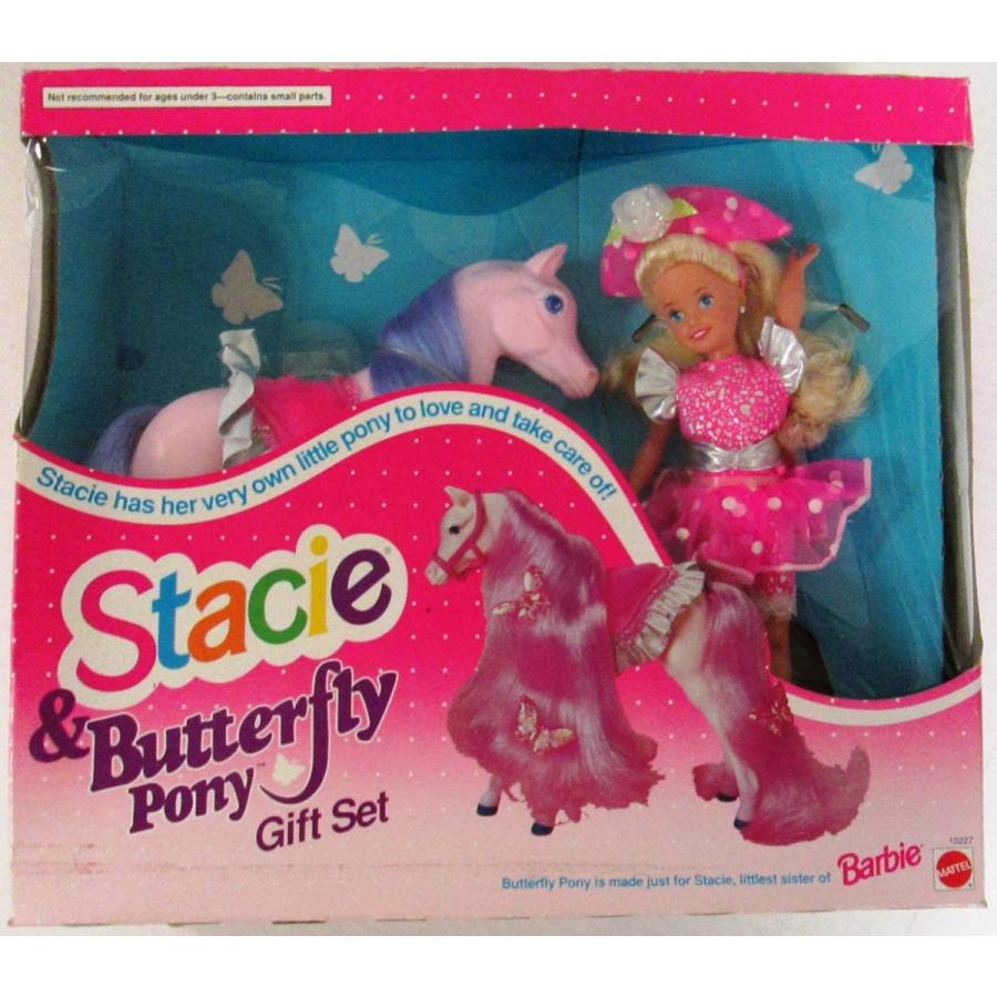 バービー バービー人形 10227 Barbie STACIE \u0026 Butterfly Pony Gift Set (1993)