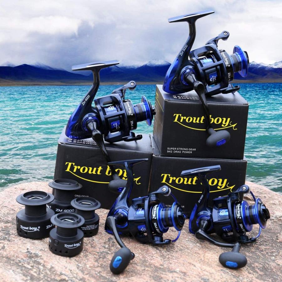 リール 釣り道具 フィッシング ZF-HL-REEL-1000-CA Sougayilang Fishing Reels Powerful 13+1BB Spinninの画像
