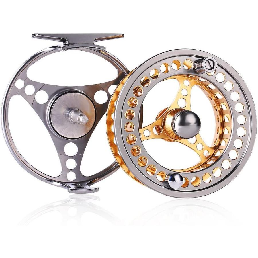 リール 釣り道具 フィッシング JY-FYL 5/6 Sougayilang Fly Fishing Reel Large Arbor 2+1 BB with CNC-_3