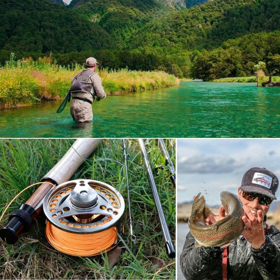 リール 釣り道具 フィッシング JY-FYL 5/6 Sougayilang Fly Fishing Reel Large Arbor 2+1 BB with CNC-_6
