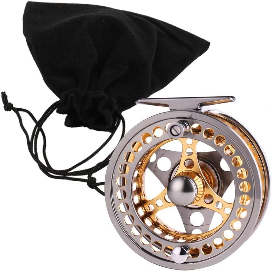 リール 釣り道具 フィッシング JY-FYL 5/6 Sougayilang Fly Fishing Reel Large Arbor 2+1 BB with CNC-_8