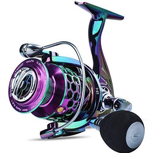 リール 釣り道具 フィッシング Sougayilang Fishing Reel Light Weight Ultra Smooth Aluminum Spinning