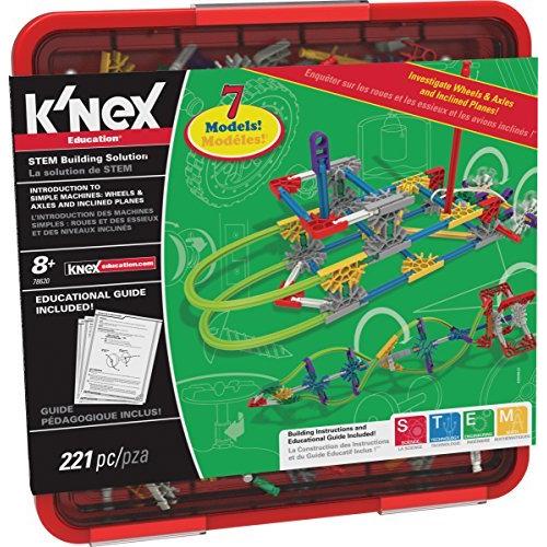 ケネックス 知育玩具 パズル 78620 K’NEX Education ? Intro to Simple Machines: Wheels， Axles， &