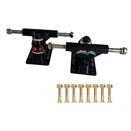 トラック スケボー スケートボード Lmai 3\" Skateboard Trucks (Set of 2) with Golden Hexagon Screw