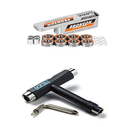 ベアリング スケボー スケートボード Bronson Speed Co. G3 Bearings (Set of 8) (Bronson G3 + CCS