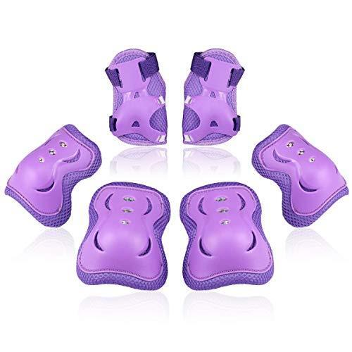 ブッシュ スケボー スケートボード Kids/Youth Knee Pad Elbow Pads Guards Protective Gear Set for