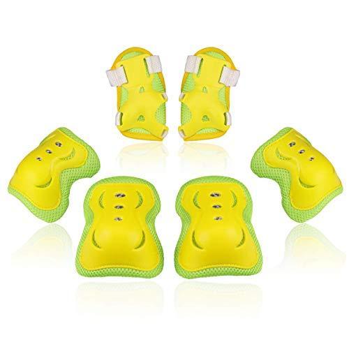 ブッシュ スケボー スケートボード Kids/Youth Knee Pad Elbow Pads Guards Protective Gear Set for