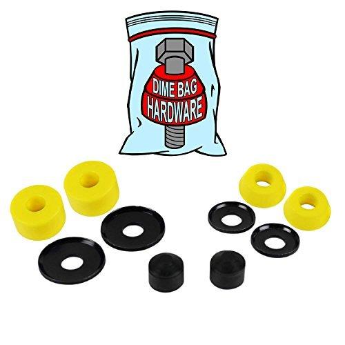 かん木 スケボー 滑るゲーム盤 Dime Bag Hardware Skateboard Truck Rebuild Kit Bushings Washer