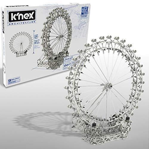 ケネックス 知育玩具 パズル 15237 K'NEX Architecture: London Eye Ferris Wheel - Build IT Big - Coll