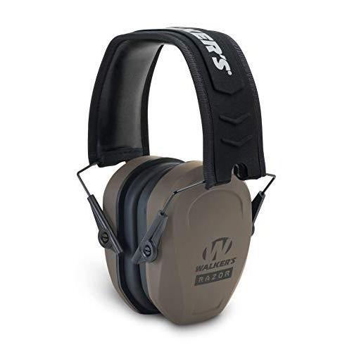 イヤーマフ シューティング ハンティング GWP-RSMPAS-FDE Walker's Razor Slim Passive Earmuff -