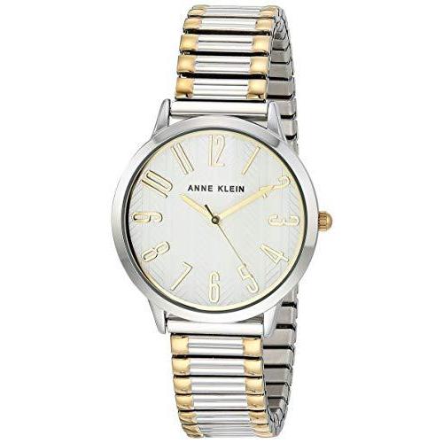 腕時計 アンクライン レディース AK/3685SVTT Anne Klein Women's Japanese Quartz Dress Watch with S