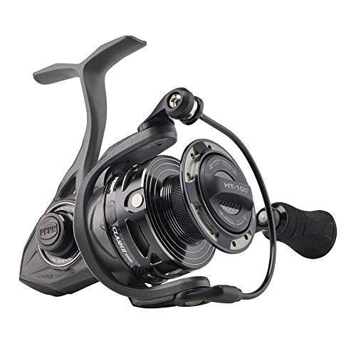 リール ペン Penn CLAII5000 PENN Clash II Spinning Fishing Reel ， Grey/Black， 5000
