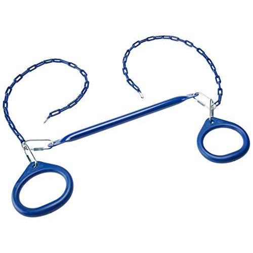 ジャングルジム ブランコ 屋内・屋外遊び BP 009-B Standard Trapeze Bar with Rings | Blue | Com