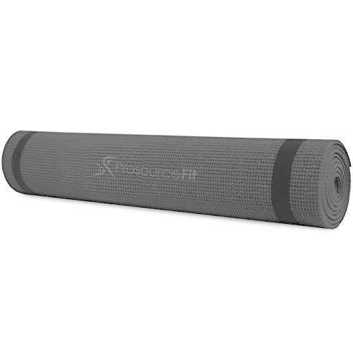 ヨガマット フィットネス ps-1901-mat-pvc-black ProsourceFit Original Yoga Mat 1/4'' - Black' (ps-190