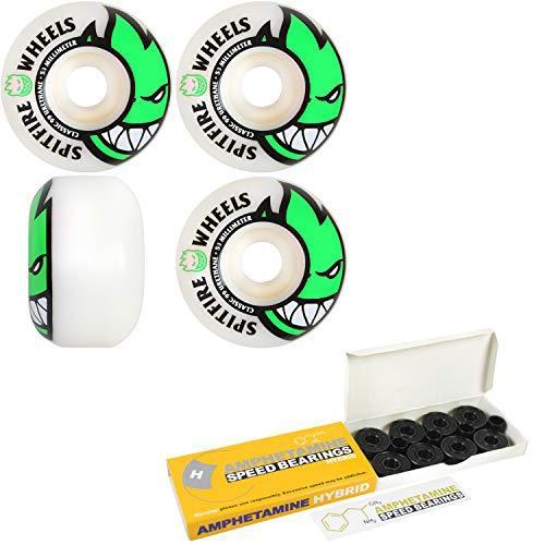 ウィール タイヤ スケボー SP999 Spitfire Skateboard Wheels with Hybrid Ceramic Bearings Bighead 53mm