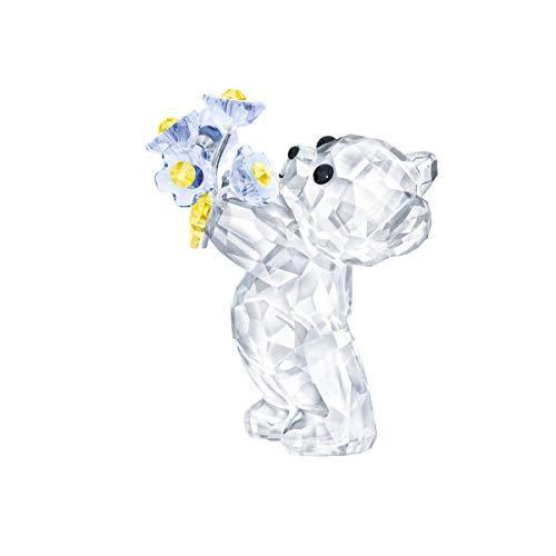 SWAROVSKI スワロフスキー Swarovski Krisベア 忘れな草 勿忘草