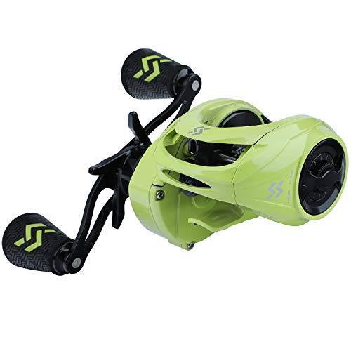 リール 釣り道具 フィッシング Sougayilang Baitcasting Reels， 8:1 Gear Ratio Fishing Reel with Magn