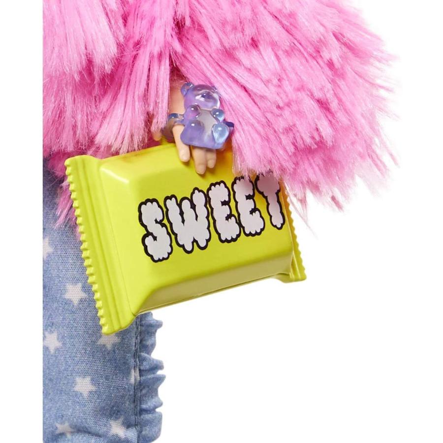 Barbie（バービー） エクストラドール #3 ピンクのふわふわコート