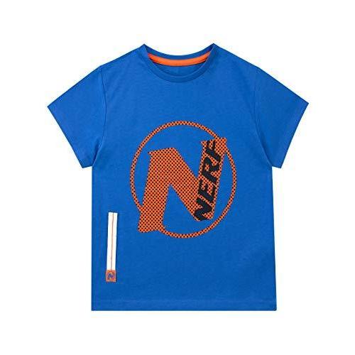 ナーフ アメリカ 直輸入 NERF Boys' T-Shirt Blue Size 6