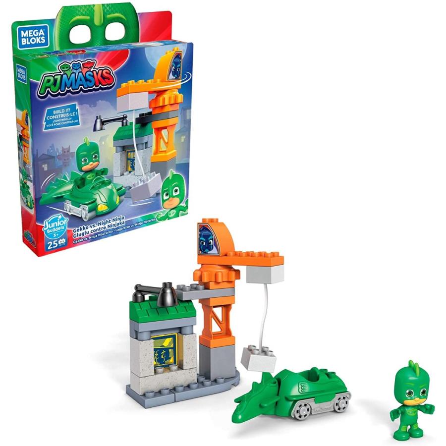 超激安 メガブロック メガコンストラックス 組み立て Gkt72 Mega Bloks Pj Masks Gekko Vs Night Ninja 期間限定特価 Puddlesandsun Co Uk