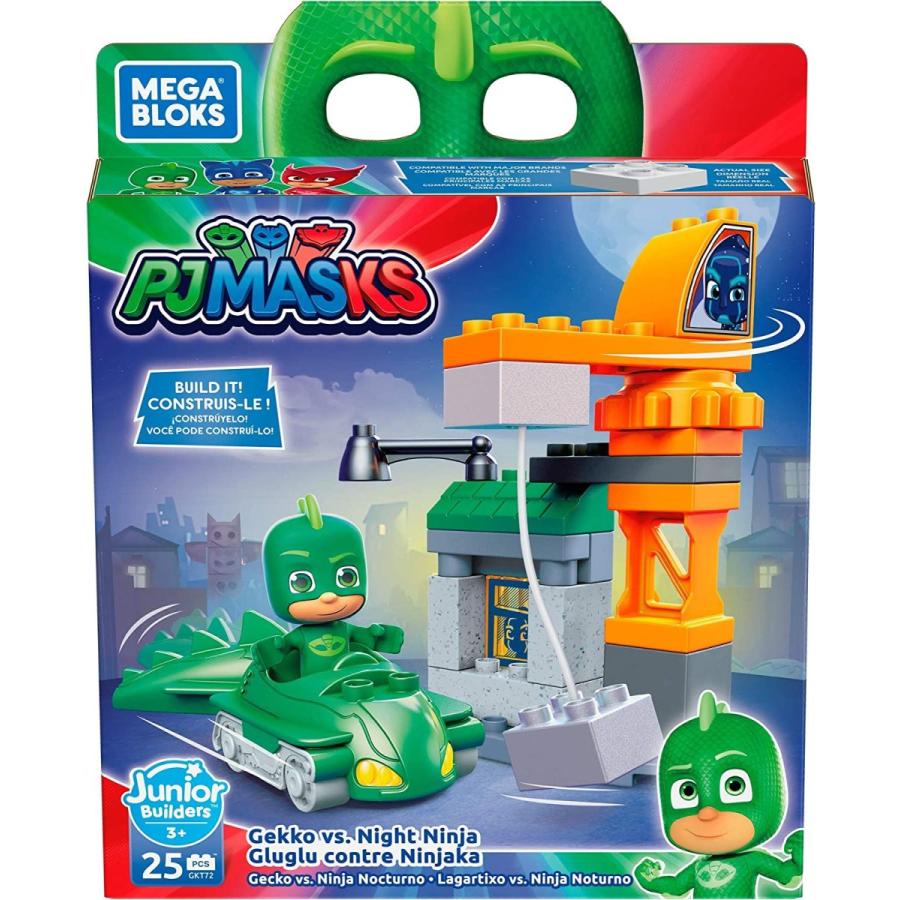 超激安 メガブロック メガコンストラックス 組み立て Gkt72 Mega Bloks Pj Masks Gekko Vs Night Ninja 期間限定特価 Puddlesandsun Co Uk