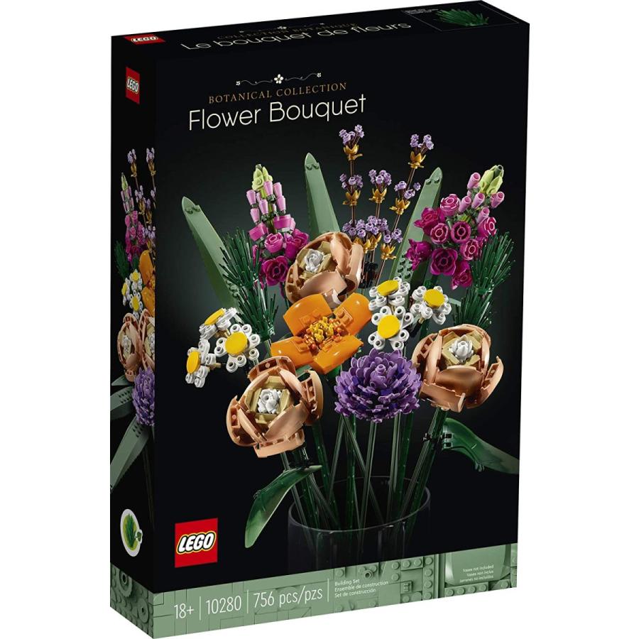 レゴ 10280 LEGO Icons Flower Bouquet Building Set - Artificial Flowers with Roses, Mother's Day Decoration,｜maniacs-shop｜04