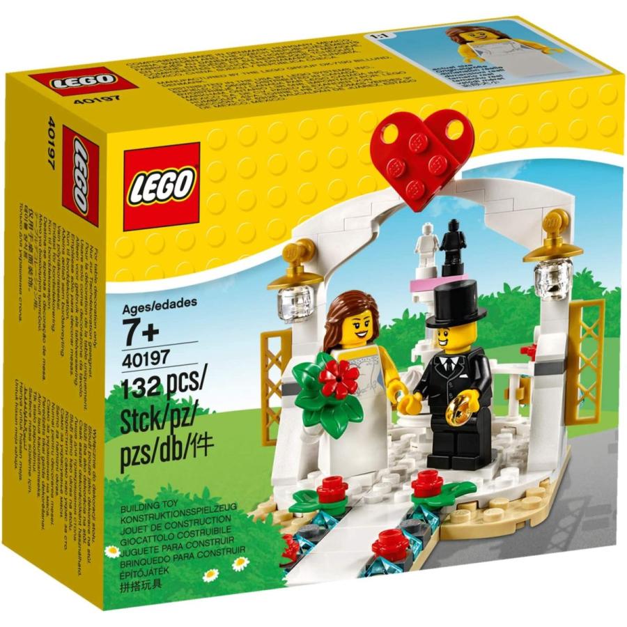 レゴ 6219867 LEGO Wedding Favor Set 2018 (40197) 132 Piece Set