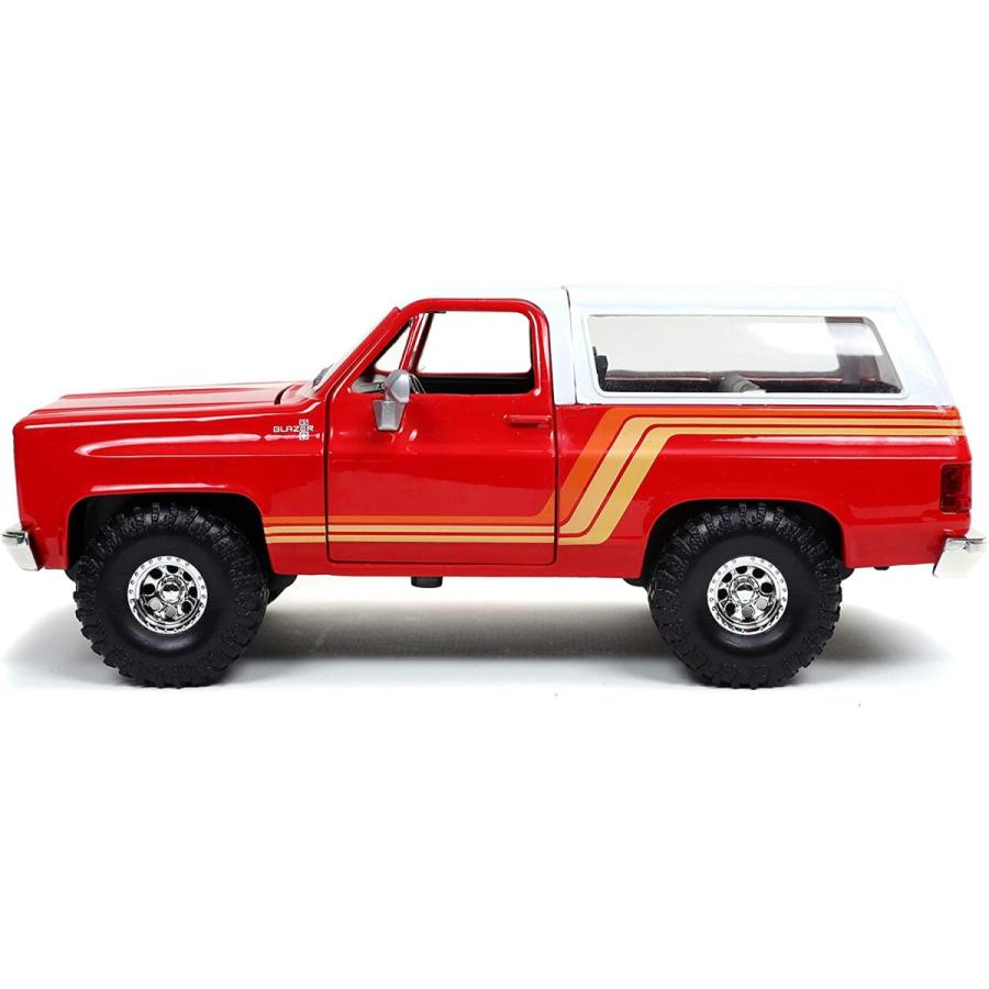 ジャダトイズ ミニカー ダイキャスト 32308 Jada Toys Just Trucks 1:24 1980 Chevy Blazer with Rac Toys ジャダトイズ ミニカー ダイキャスト Jada Just Trucks Chevy Blazer with