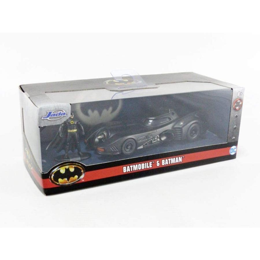 ジャダトイズ ミニカー ダイキャスト JA31704 Jada Toys 1:32 1989 Batmobile Die-cast Car with Bat_8
