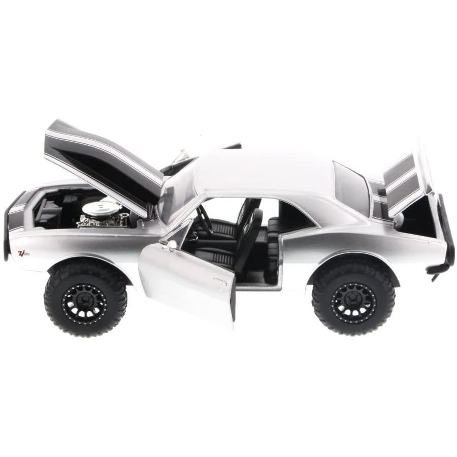 ジャダトイズ ミニカー ダイキャスト 97169-JADA-SILVER Jada Fast & Furious Roman's Chevy Camaro_2