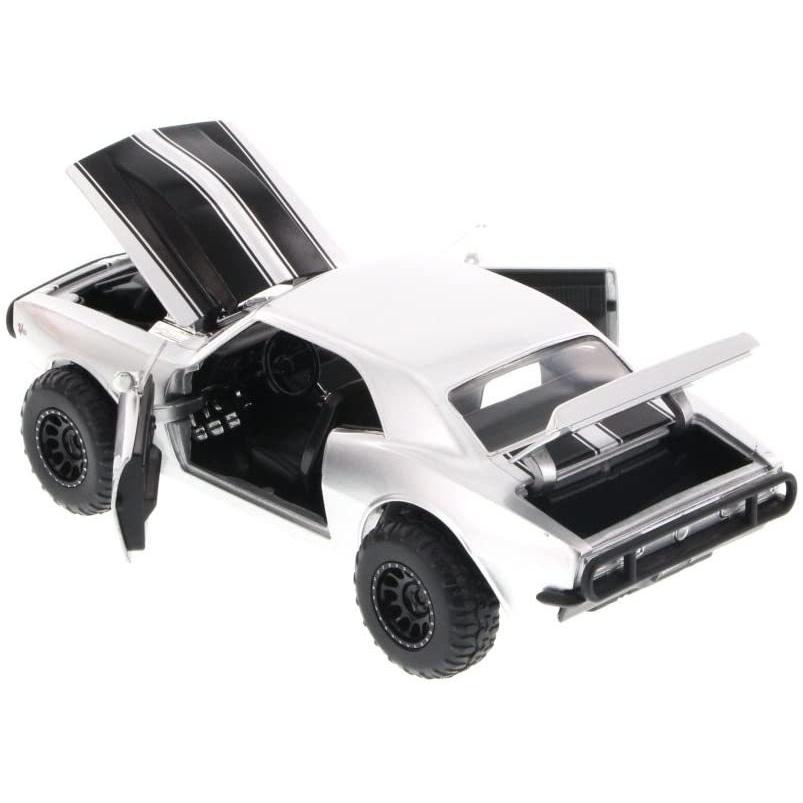 ジャダトイズ ミニカー ダイキャスト 97169-JADA-SILVER Jada Fast & Furious Roman's Chevy Camaro_3