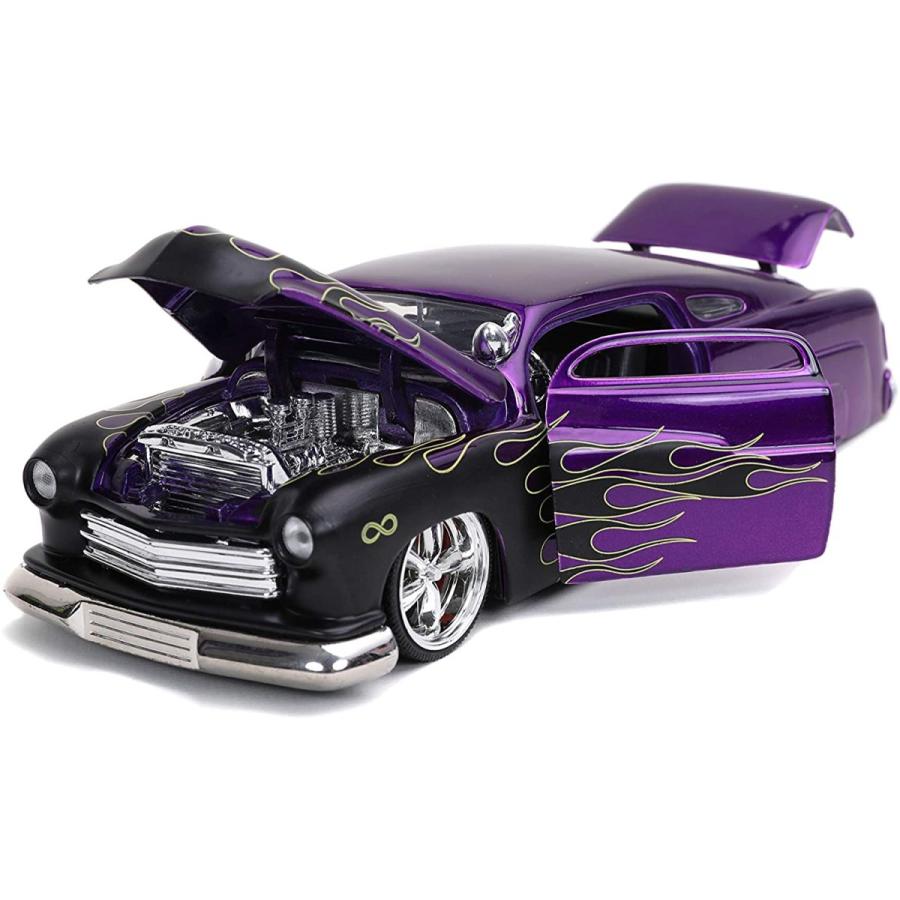 ジャダトイズ ミニカー ダイキャスト 26093 Jada Toys Bigtime Muscle 1:24 1951 Mercury Coupe Die-_5