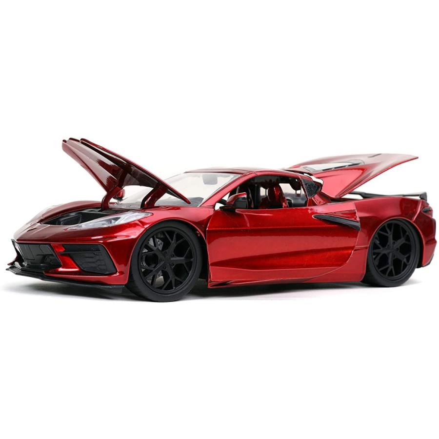 ジャダトイズ ミニカー ダイキャスト 32538 Jada Toys Bigtime Muscle 1:24 2020 Chevy Corvette Sti_4