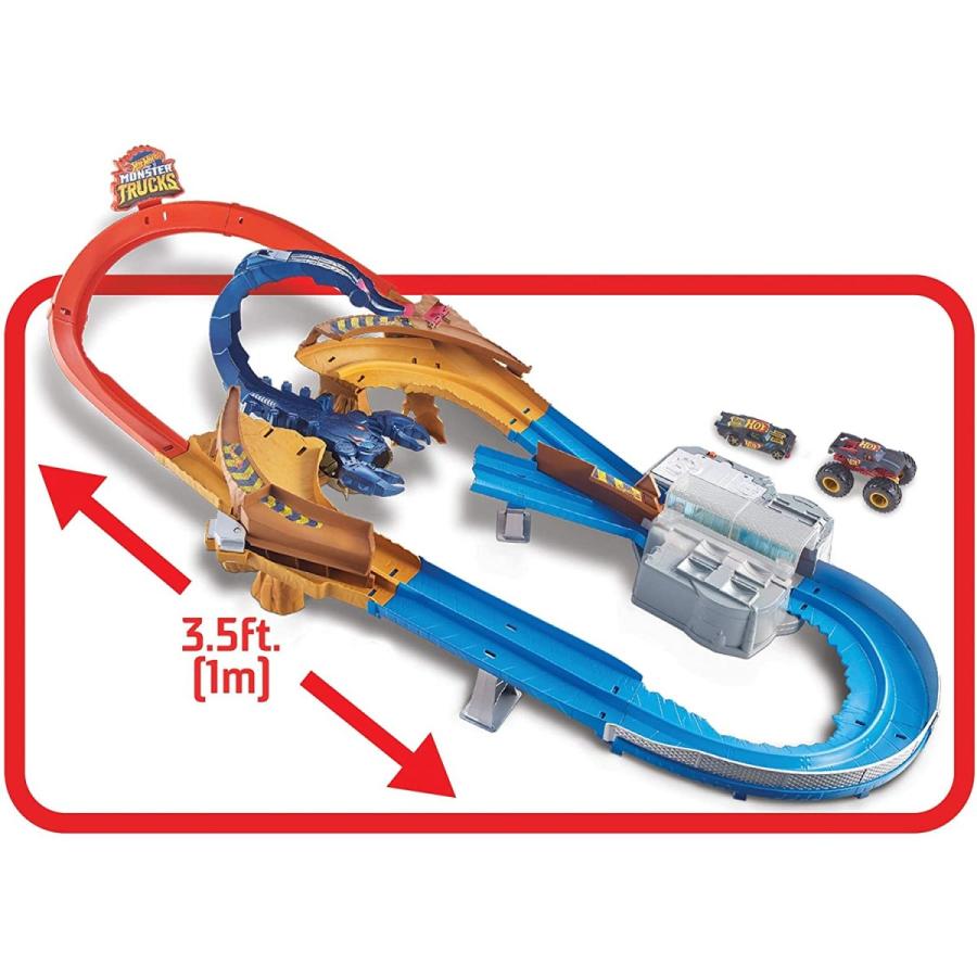 26【新品未使用】 ホットウィール Hot Wheels モンスタートラック スコーピオン・スティングレースウェイ モンスタ 【2643022934】(14375円)