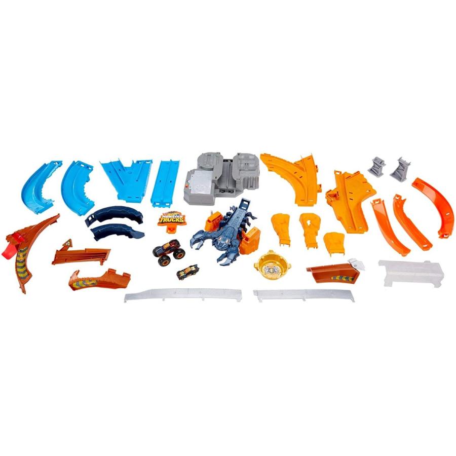 【極美品】 ホットウィール Hot Wheels モンスタートラック スコーピオン・スティングレースウェイ モンスタ 【2702041027】(14696円)