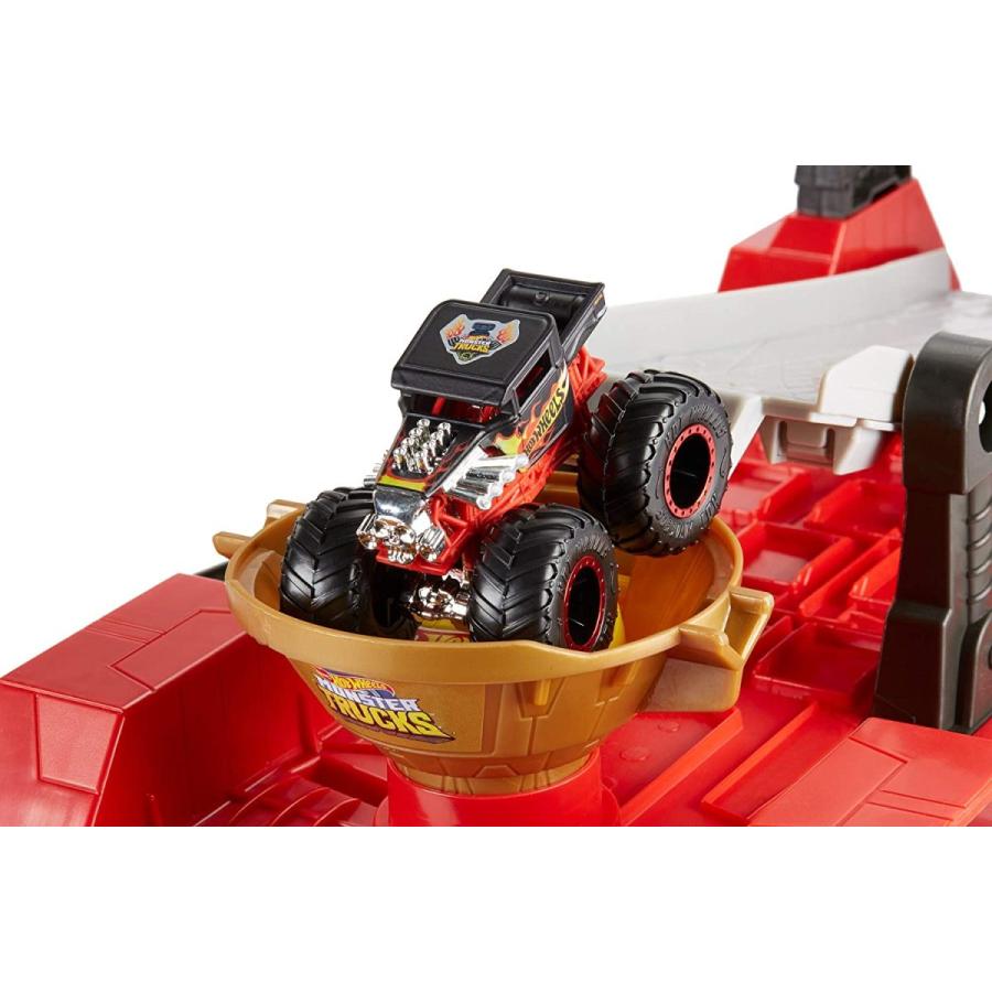 ホットウィール Hot Wheels モンスタートラック ダウンヒルレース&ゴー