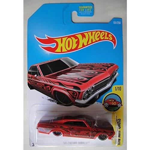 ホットウィール マテル ミニカー 887961219951 2016 HOT WHEELS HW ART CARS SERIES 1/10 RED '65 CHEV