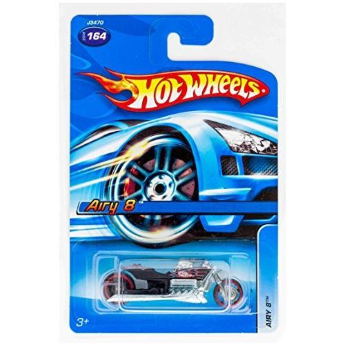ホットウィール マテル ミニカー Hot Wheels #2006-164 Airy 8 Black Collectible Collector Car Matte
