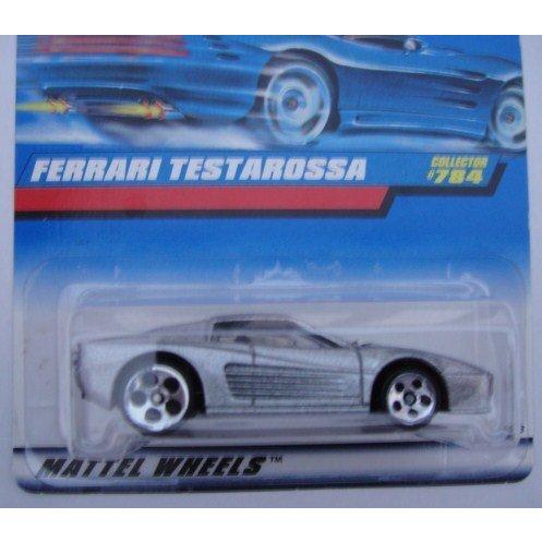 ホットウィール マテル ミニカー 784 HOT WHEELS SILVER FERRARI TESTAROSSA #784 5 DOT