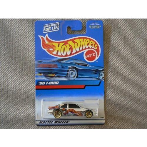 ホットウィール マテル ミニカー 27069-0910 g1 Hot Wheels 2000 102 '90 T-Bird with Squared Card an