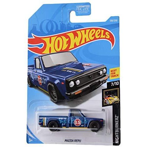 ホットウィール マテル ミニカー Hot Wheels Super Treasure Hunt Mazda Repu 138/250， Blue