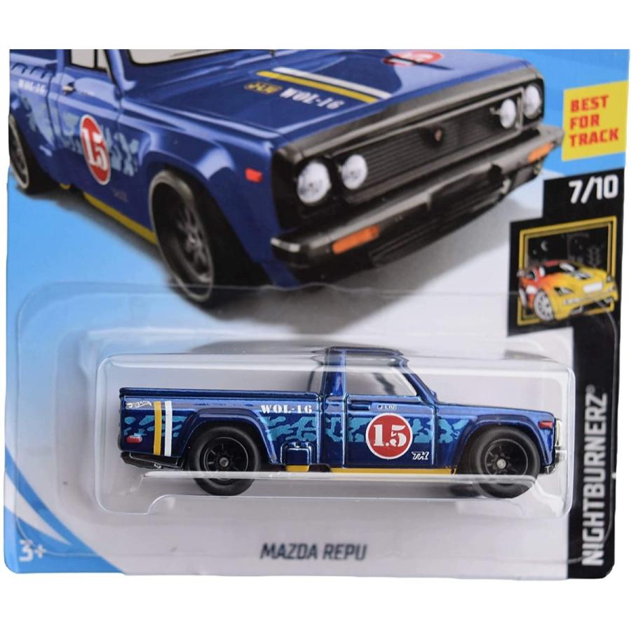 ホットウィール マテル ミニカー Hot Wheels Super Treasure Hunt Mazda Repu 138/250， Blue_1