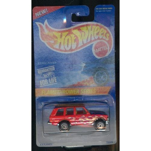 ホットウィール マテル ミニカー Hot Wheels 1995-386 Range Rover Flamethrower Series 3 of 4 1:64 S