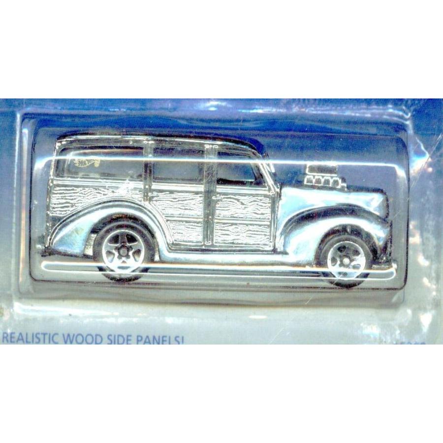 ホットウィール マテル ミニカー 15269 Hot Wheels 1996-421 '40s Woodie 2 Of 4 Silver Series II 1:6
