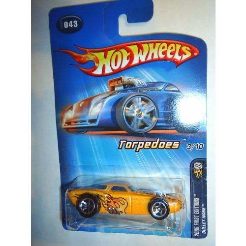 ホットウィール マテル ミニカー Mattel Hot Wheels 2005 First Editions 1:64 Scale Torpedoes Yellow