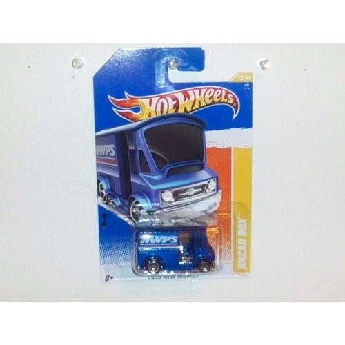 ホットウィール マテル ミニカー 1 Hot Wheels 2010 New Models on 2011 Card Stock- Blue Bread Box #