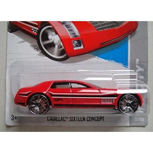 ホットウィール マテル ミニカー C4982 Hot Wheels HW City RED Cadillac Sixteen Concept 2/250｜maniacs-shop｜02