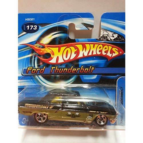 ホットウィール マテル ミニカー Hot Wheels 2006#173 Black and Gold Ford Thunderbolt