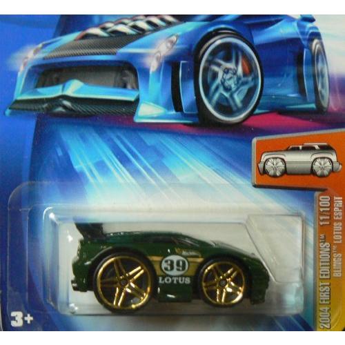ホットウィール マテル ミニカー Hot Wheels 2004 First Editions Green Blings Lotus Espirit 1:64 Sc おもちゃ-ゲーム、おもちゃ-乗り物、ミニチュア